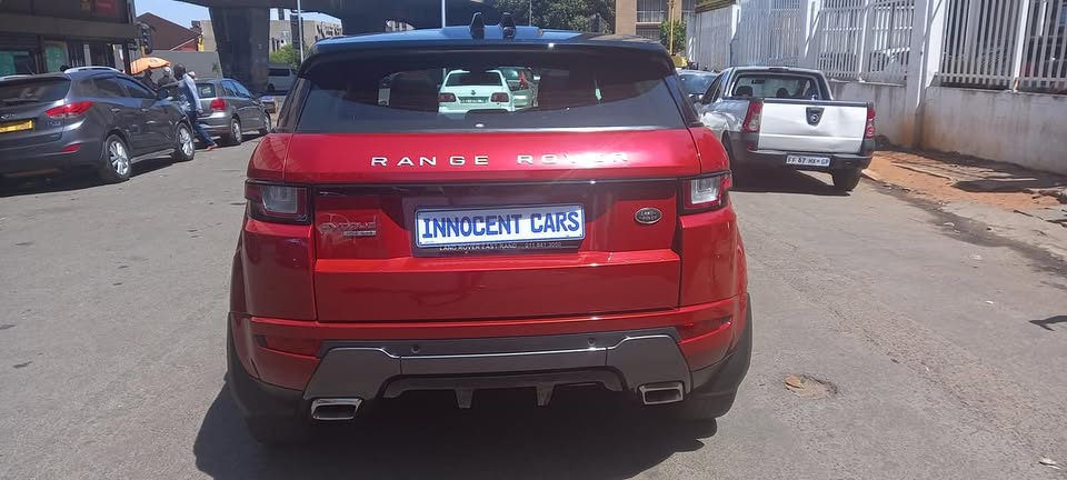2018 RANGE ROVER EVOQUE AUTOMATIC DIESEL, MAROON