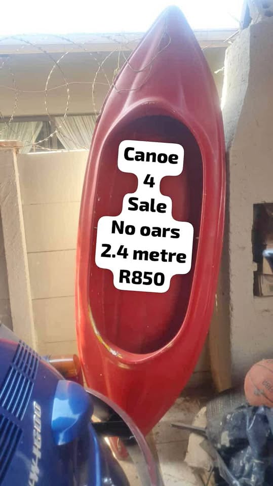Canoe for sale without oars