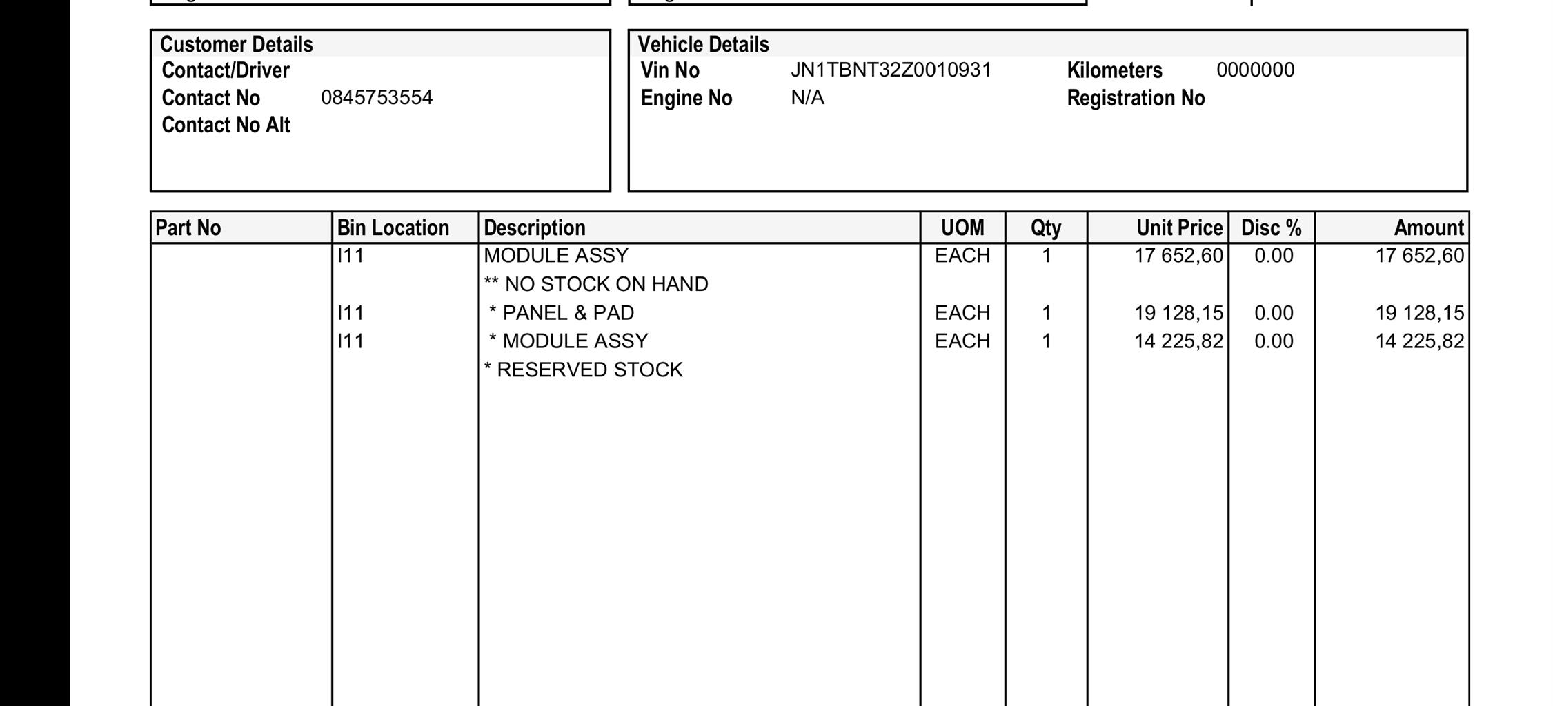 Nissan xtrail dashboard and airbags - Private Seller Nissan xtrail dashboard and airbags - Private Seller