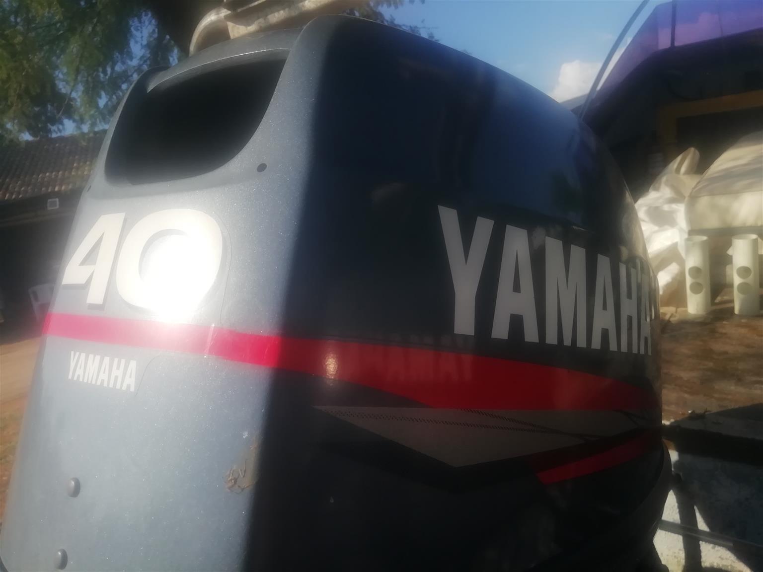 Outboard motors for sale.