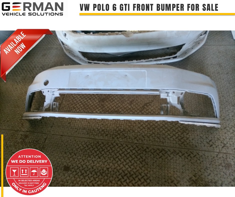 vw polo 6 gti front bumper for sale – genuine used part - Private Seller