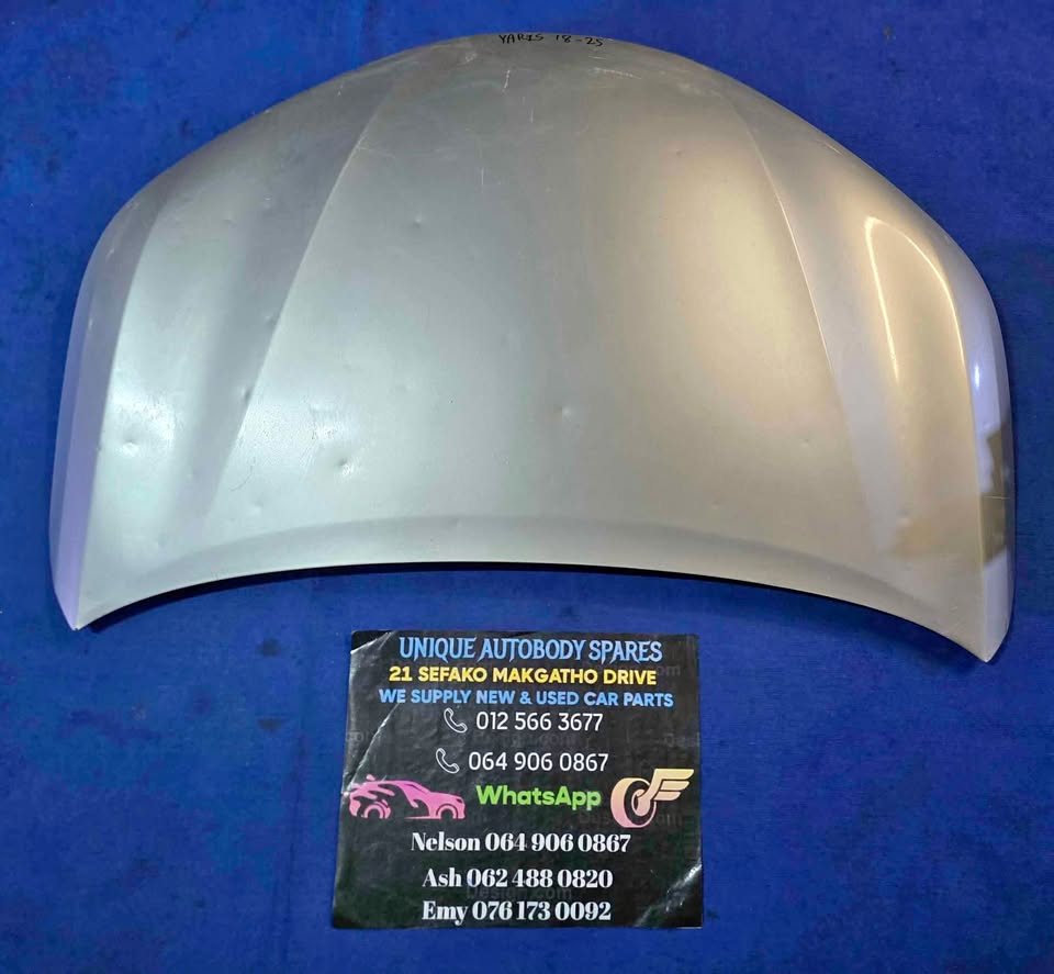 Toyota Yaris Bonnet Hood Toyota Yaris Bonnet Hood