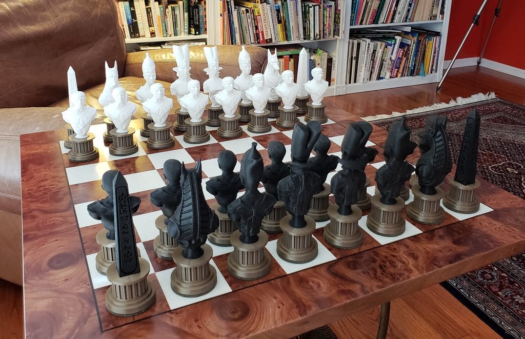 3D Printed Chess Sets 3D Printed Chess Sets