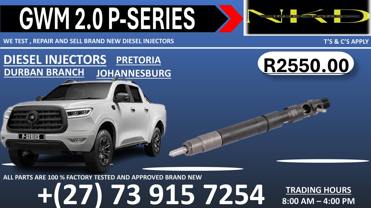 On Sale Injectors P-Series 2.0L GWM - Private Seller On Sale Injectors P-Series 2.0L GWM - Private Seller