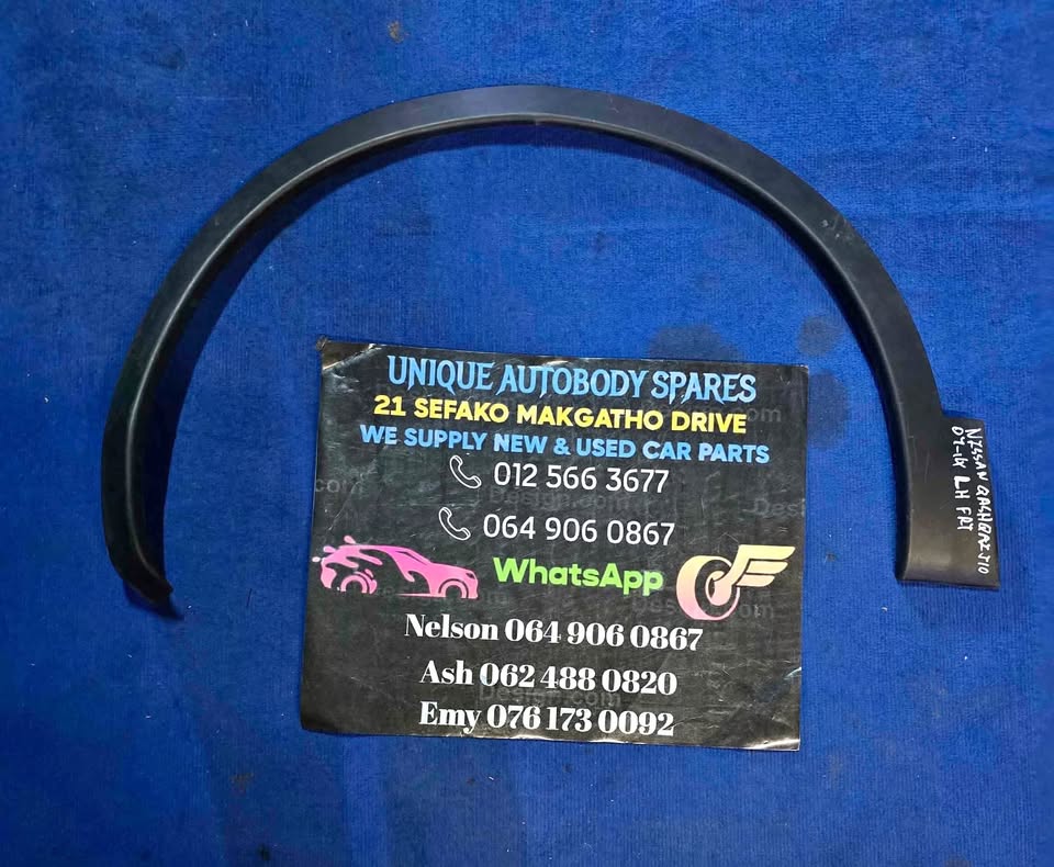 Nissan Qashqai J10 Left Front Fender Arch Nissan Qashqai J10 Left Front Fender Arch