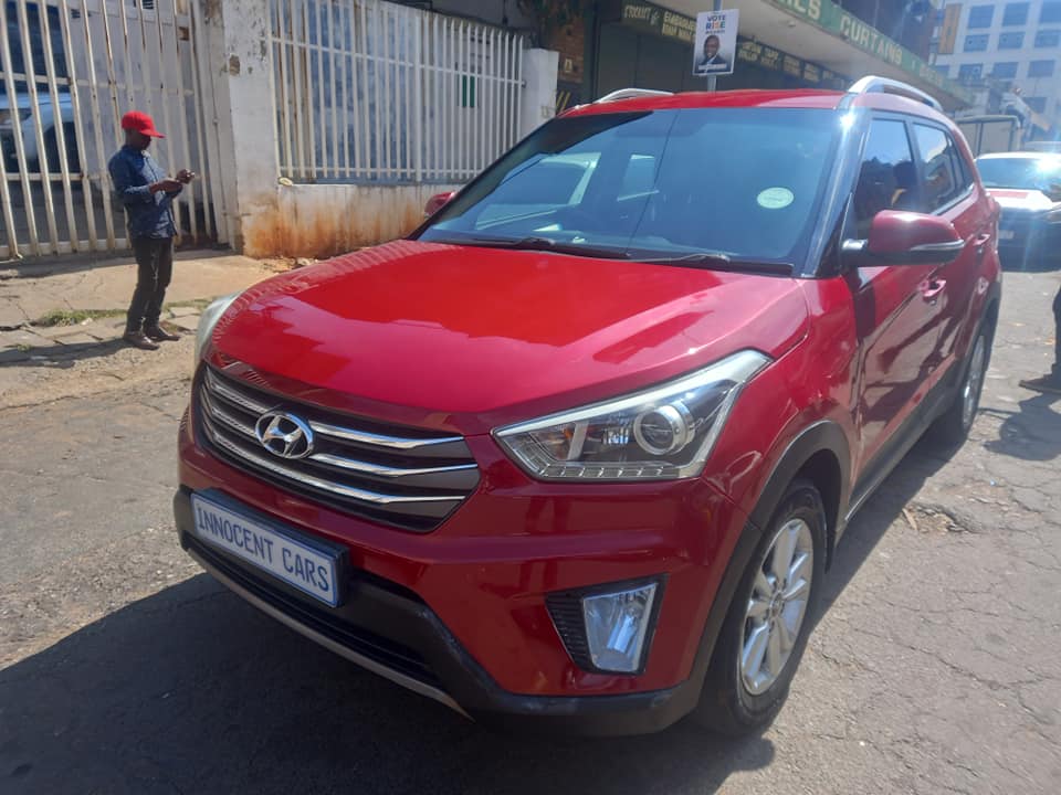 2017 HYUNDAI CRETA 2.0 PETROL, AUTOMATIC TRANSMISSION, RED COLOUR