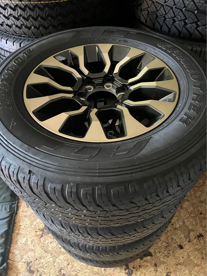 Toyota Hilux GR Sport 17” Mag Rims (With Used Tyres) - Private Seller Toyota Hilux GR Sport 17” Mag Rims (With Used Tyres) - Private Seller
