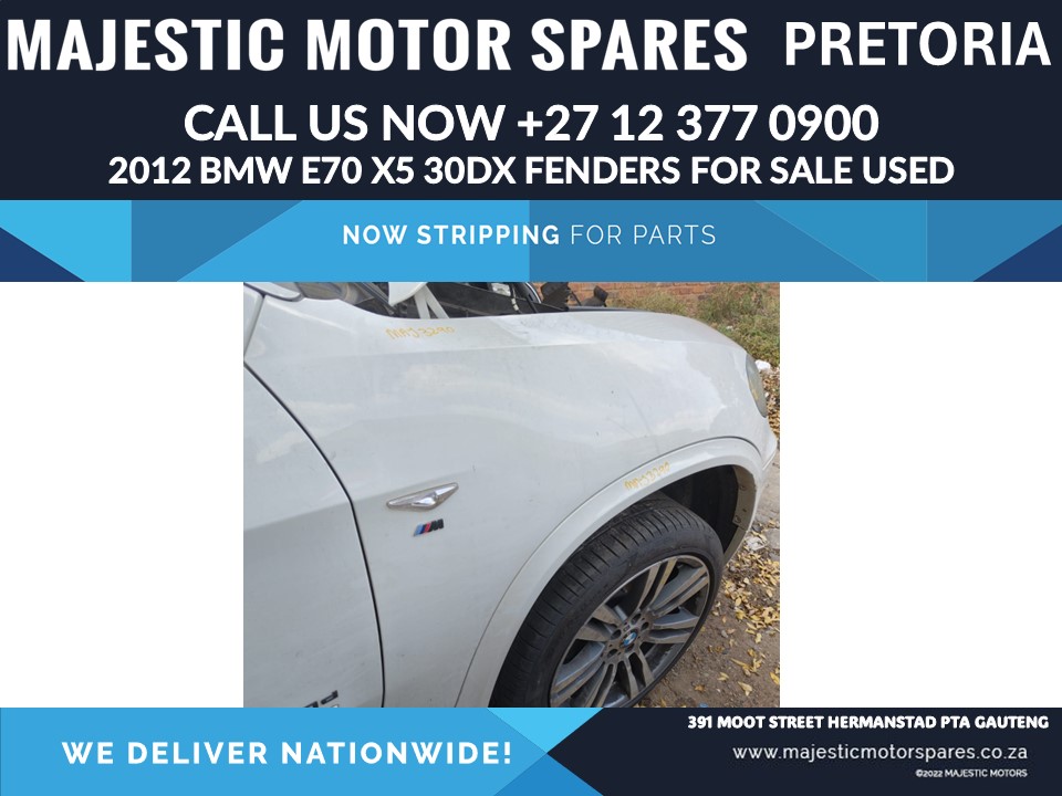 BMW X5 E70 30dx fender for sale used - Private Seller BMW X5 E70 30dx fender for sale used - Private Seller