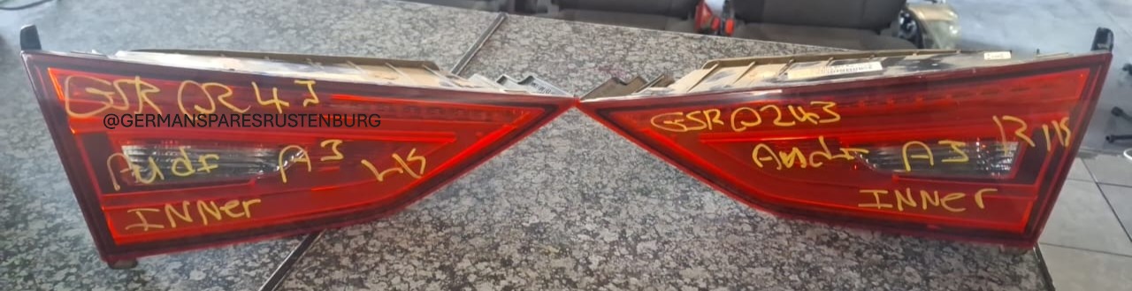 AUDI A3 INNER  USED LED TAIL-LIGHTS FOR SALE - Private Seller