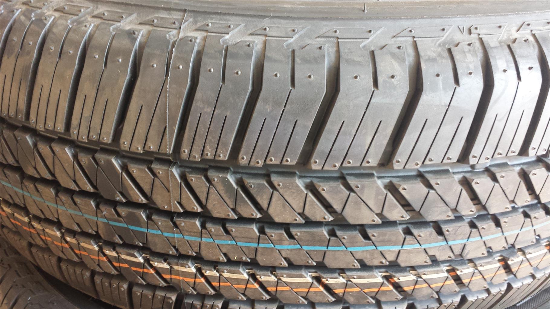 Tyres. 265.60.18 Bridgestone Dueler D684. Tyres. 265.60.18 Bridgestone Dueler D684.