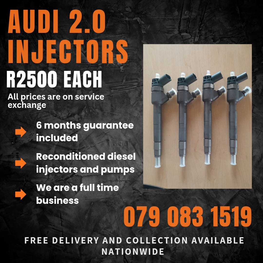 AUDI 2.0 INJECTORS FOR SALE WITH WARRANTY INCLUDED - Private Seller AUDI 2.0 INJECTORS FOR SALE WITH WARRANTY INCLUDED - Private Seller