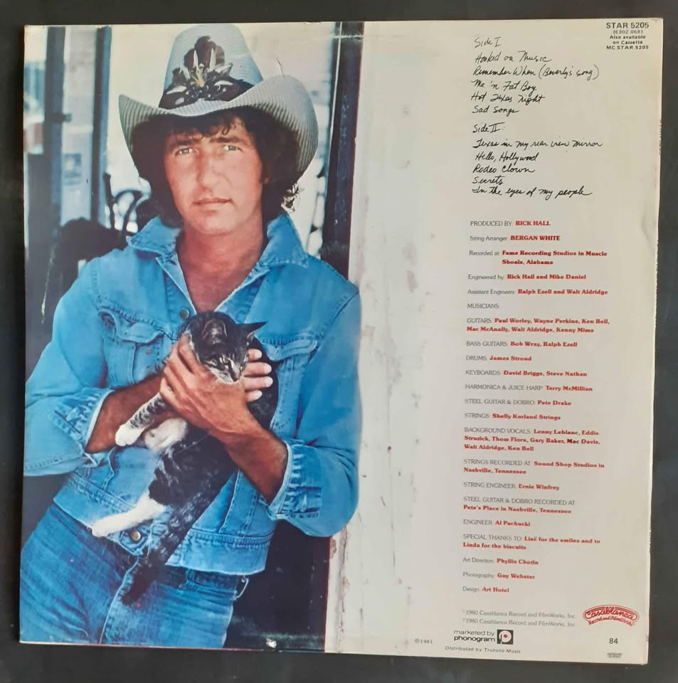 Mac Davis - Texas in My Rear View Mirror LP Record