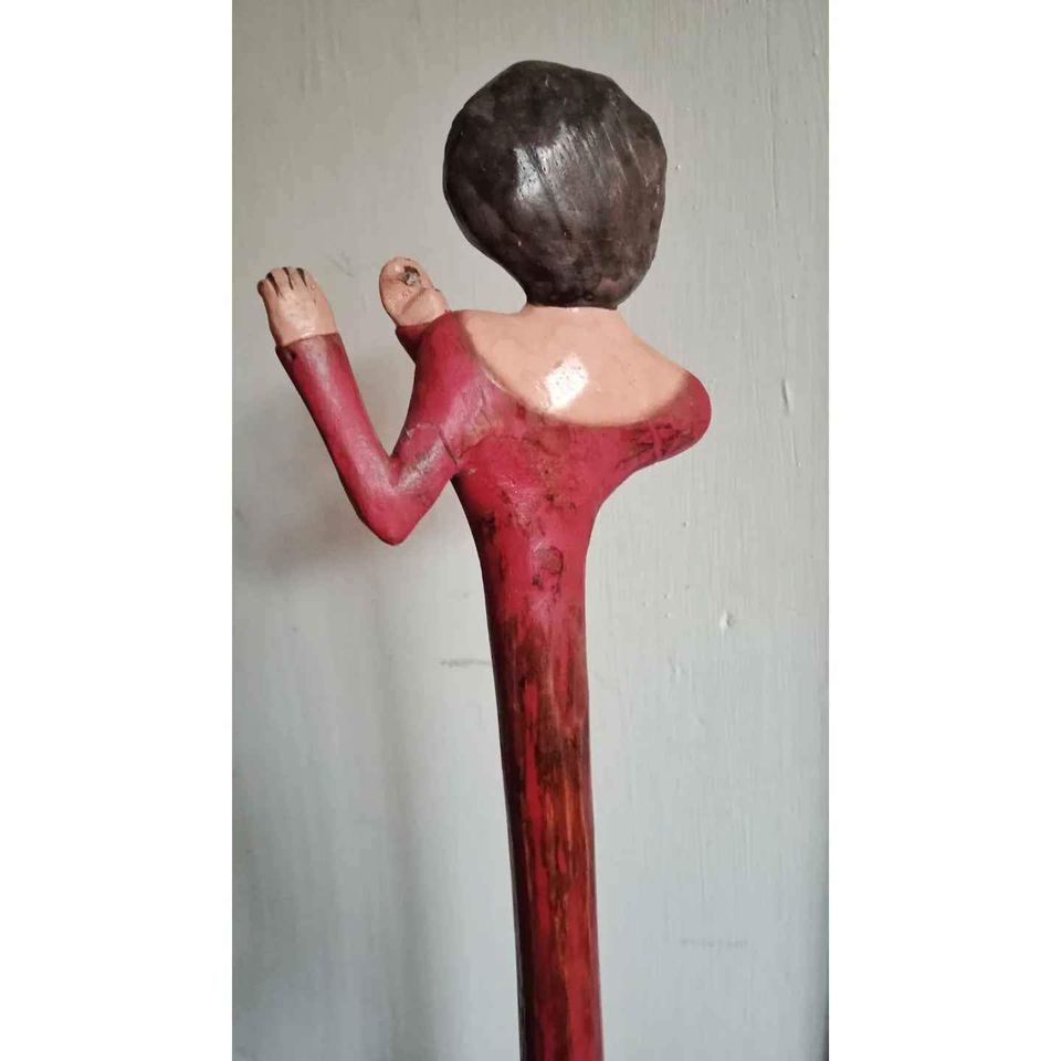 Tall wooden Sculpture