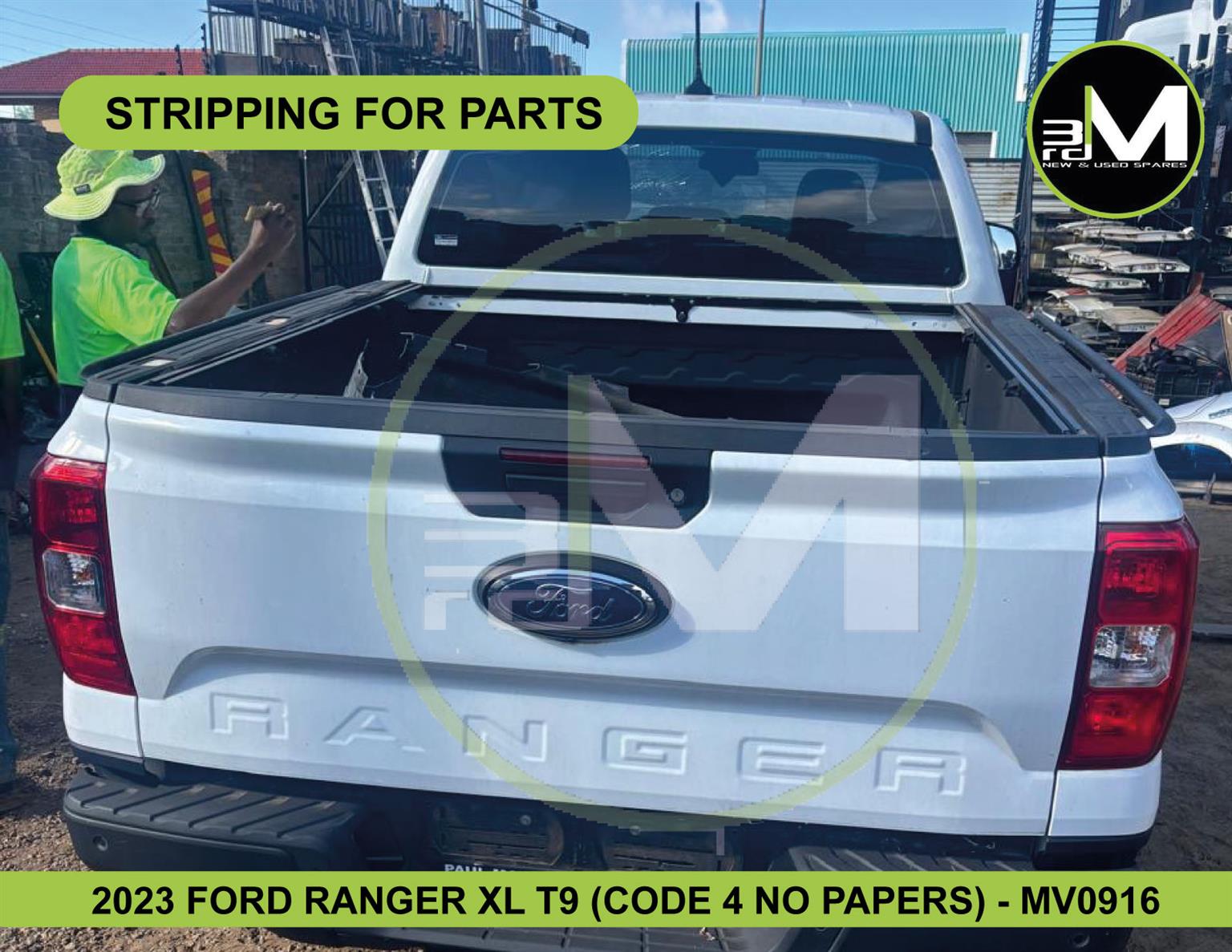 2023 FORD RANGER XL T9 (STRIPPING FOR PARTS) - MV0916 - Private Seller 2023 FORD RANGER XL T9 (STRIPPING FOR PARTS) - MV0916 - Private Seller