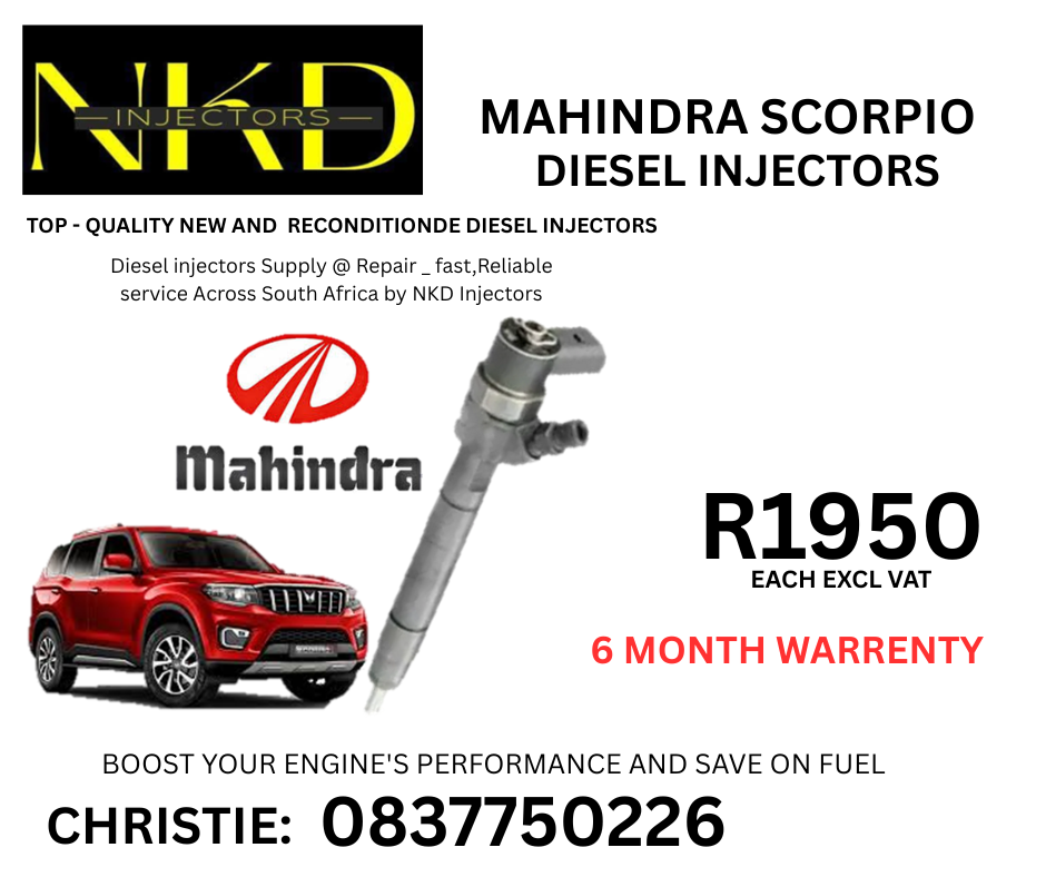 MAHINDRA SCORPIO DIESEL INJECTORS FOR SALE - Private Seller MAHINDRA SCORPIO DIESEL INJECTORS FOR SALE - Private Seller