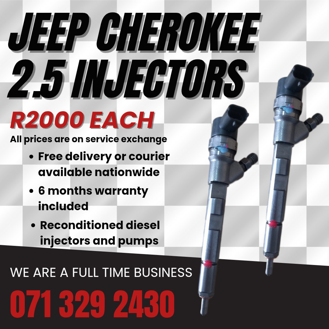 JEEP 2.5 INJECTORS FOR SALE WITH WARRANTY - Private Seller JEEP 2.5 INJECTORS FOR SALE WITH WARRANTY - Private Seller