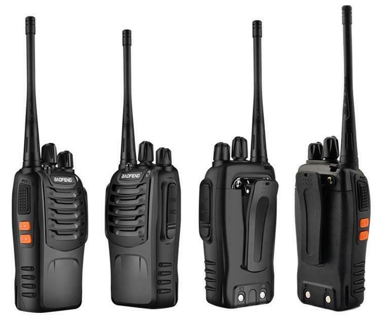 Pair (2) of Walkie Talkies UHF Band 2-Way Professional Radios, Transceivers. NEW