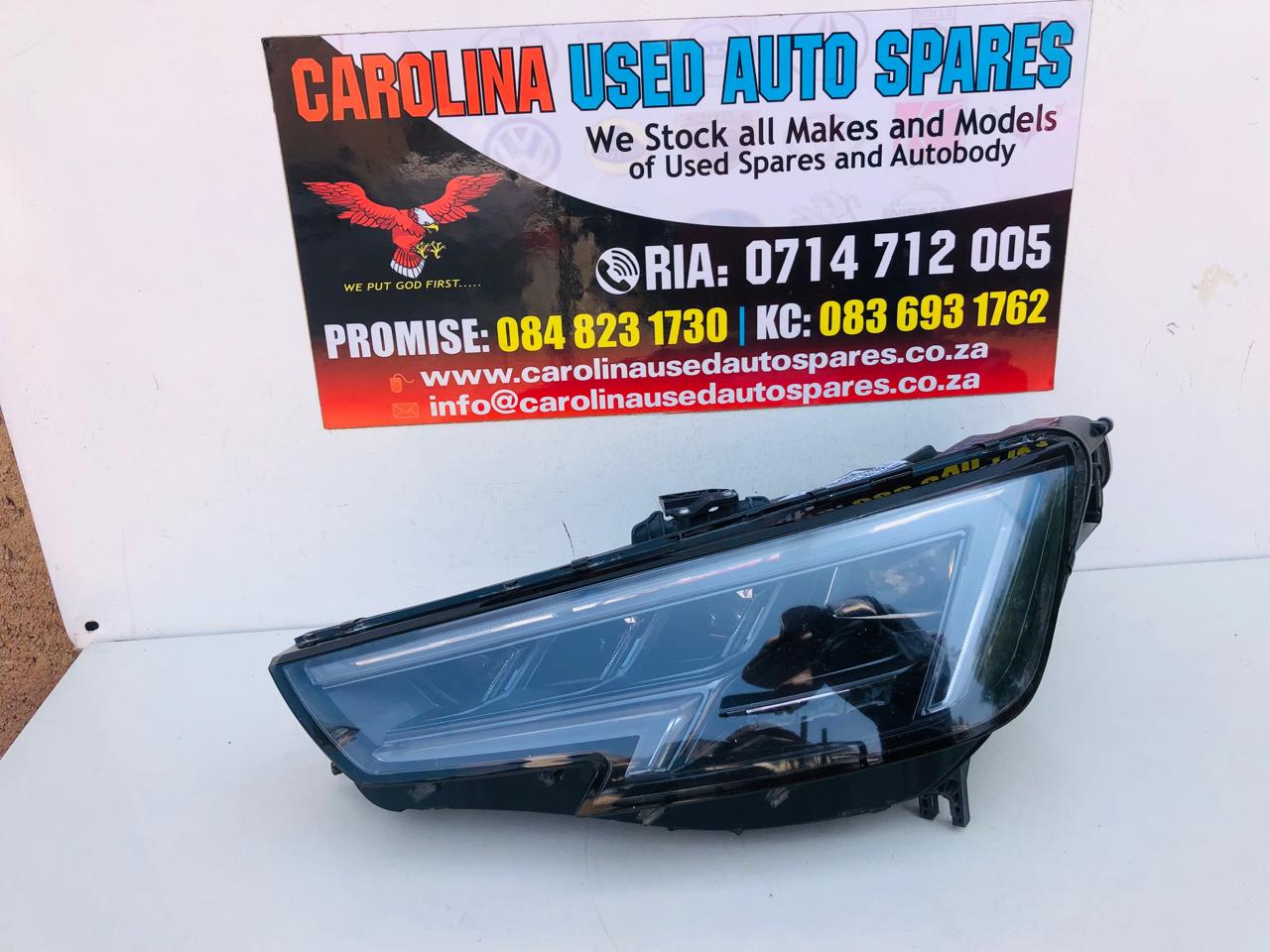 Audi A4/RS4 B9 matrix left side xenon headlight Audi A4/RS4 B9 matrix left side xenon headlight