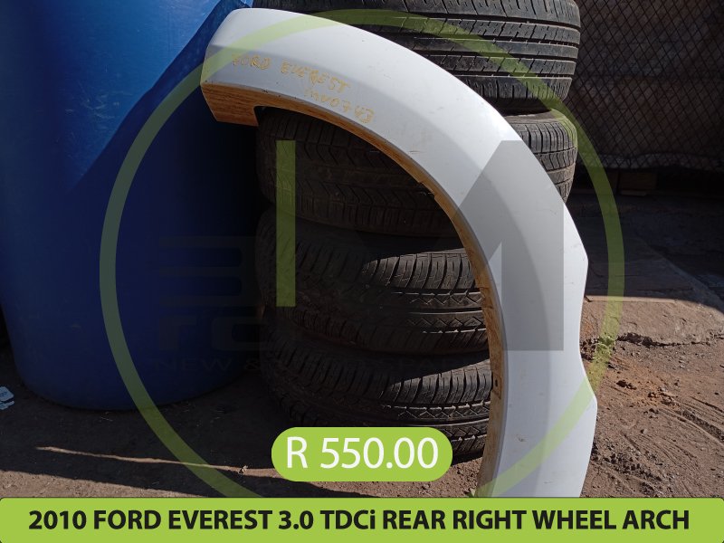 2010 FORD EVEREST 3.0 TDCi REAR LEFT & RIGHT  WHEEL ARCH  MV0743