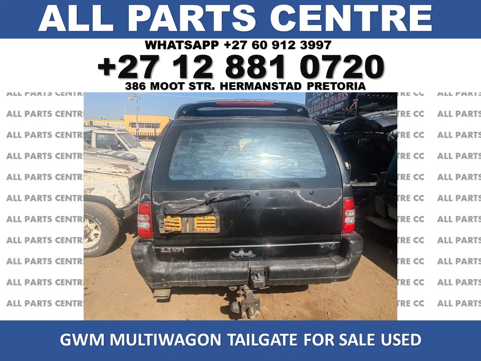 GWM Multiwagon 2008 tailgate for sale GWM Multiwagon 2008 tailgate for sale