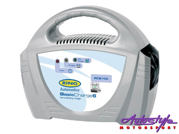 Ring Automotive RECB106 12v 6A Battery Charger