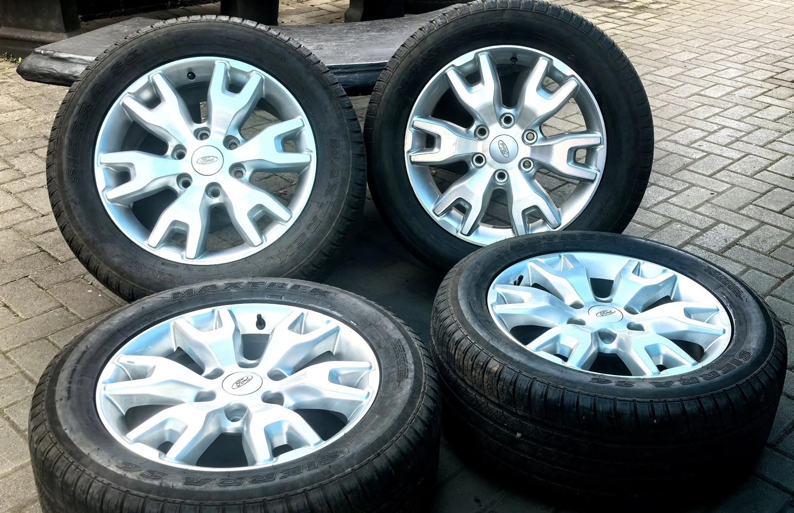 255/55R18 Ford Ranger Rims and Tyres (WILDTRACK) - Private Seller 255/55R18 Ford Ranger Rims and Tyres (WILDTRACK) - Private Seller