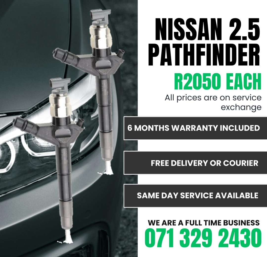 NISSAN PATHFINDER 2.5 INJECTORS FOR SALE WITH WARRANTY - Private Seller NISSAN PATHFINDER 2.5 INJECTORS FOR SALE WITH WARRANTY - Private Seller