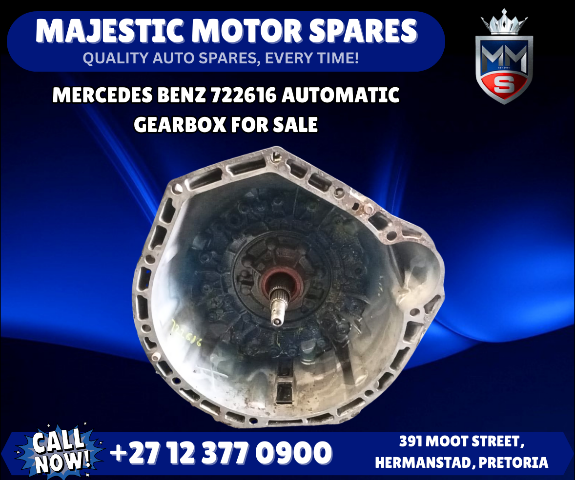 Mercedes Benz 722.616 Automatic Gearbox for Sale – Second hand - Private Seller Mercedes Benz 722.616 Automatic Gearbox for Sale – Second hand - Private Seller