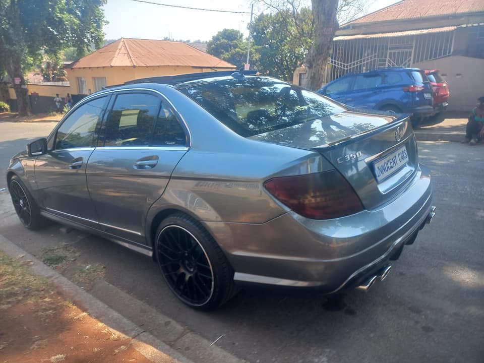 2012 MERCEDES BENZ C350 V6 PETROL, AUTOMATIC, GREY COLOR, 97000KMS