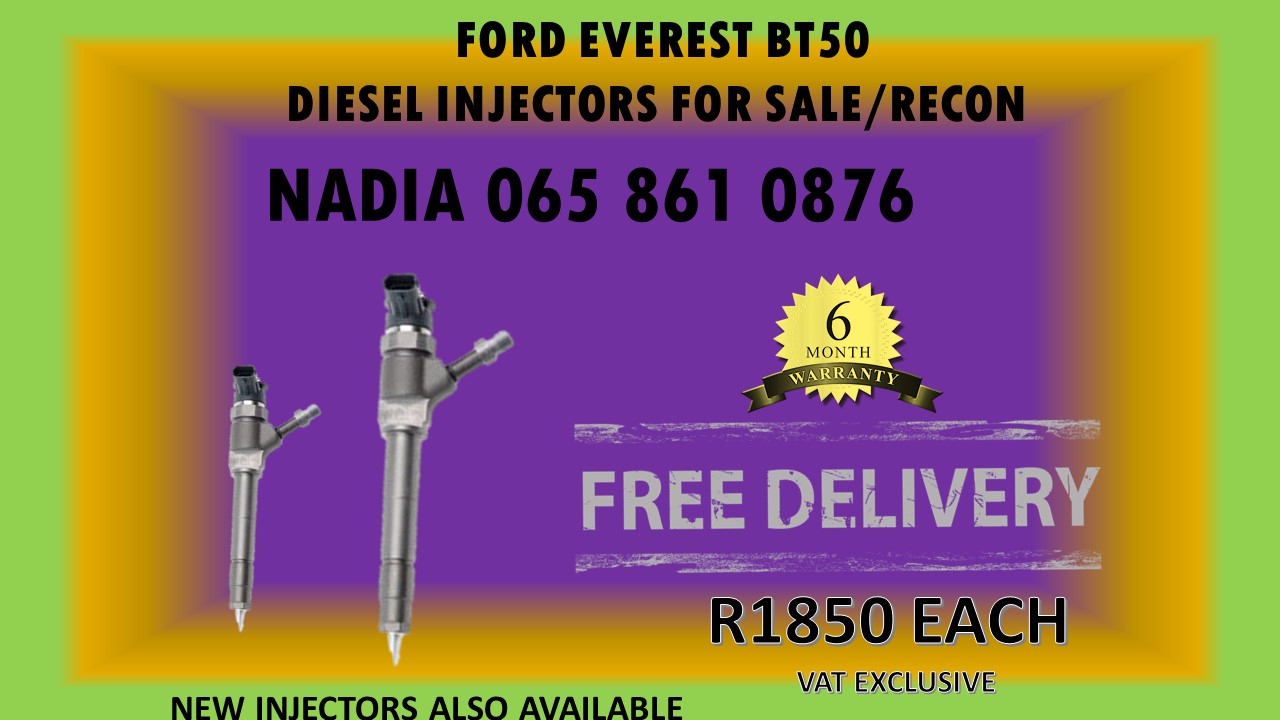 DIESEL INJECTORS FOR SALE FOR FORD EVEREST BT50 - - Private Seller DIESEL INJECTORS FOR SALE FOR FORD EVEREST BT50 - - Private Seller