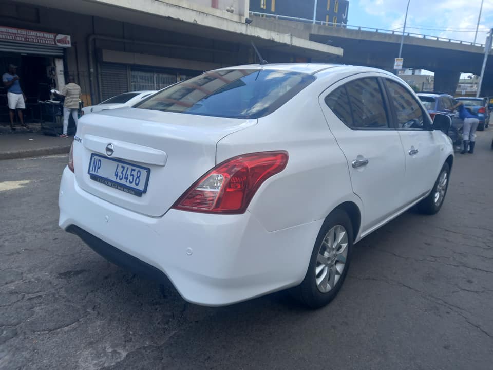 2019 NISSAN ALMERA 1.5 PETROL SEDAN, MANUAL TRANSMISSION, WHITE COLOUR