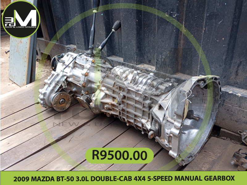 2009 MAZDA BT 50 3.0L DOUBLE CAB 4X4 5 SPEED MANUAL GEARBOX - MV0763 - Private Seller 2009 MAZDA BT 50 3.0L DOUBLE CAB 4X4 5 SPEED MANUAL GEARBOX - MV0763 - Private Seller