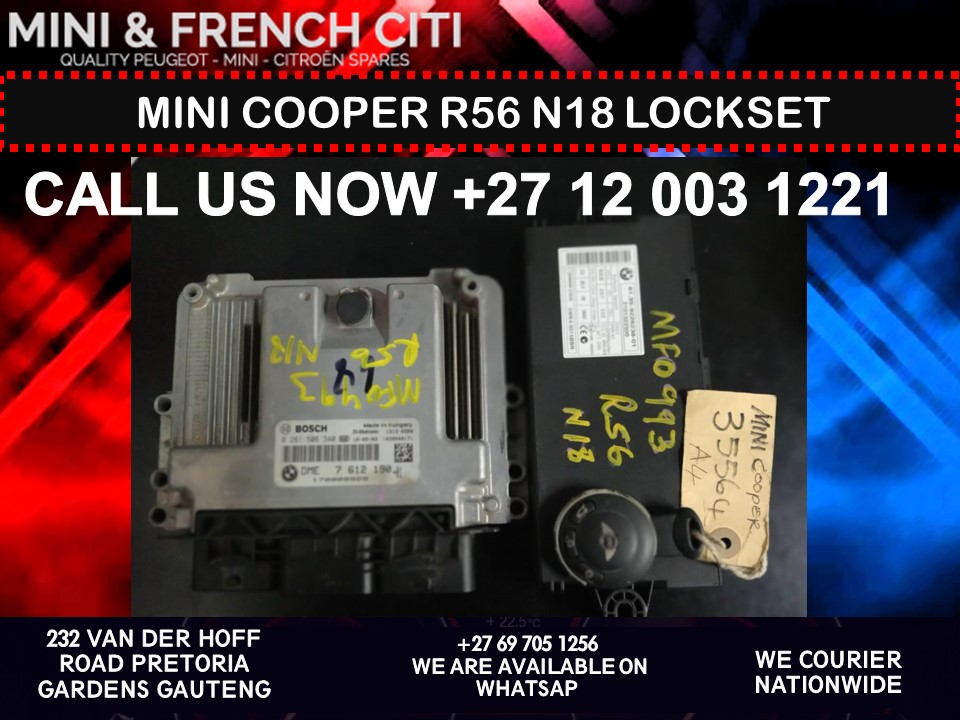 LOCKSET FOR N18 MINI R56 - Private Seller LOCKSET FOR N18 MINI R56 - Private Seller