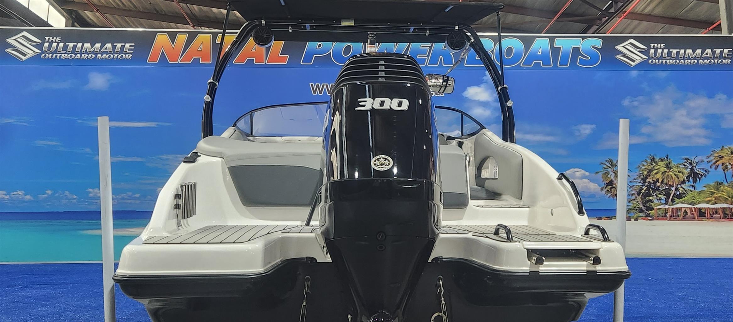 CLASSIC 230 ON TRAILER 300 HP SUZUKI 4 STROKE 2024 MODEL 19 HOUR