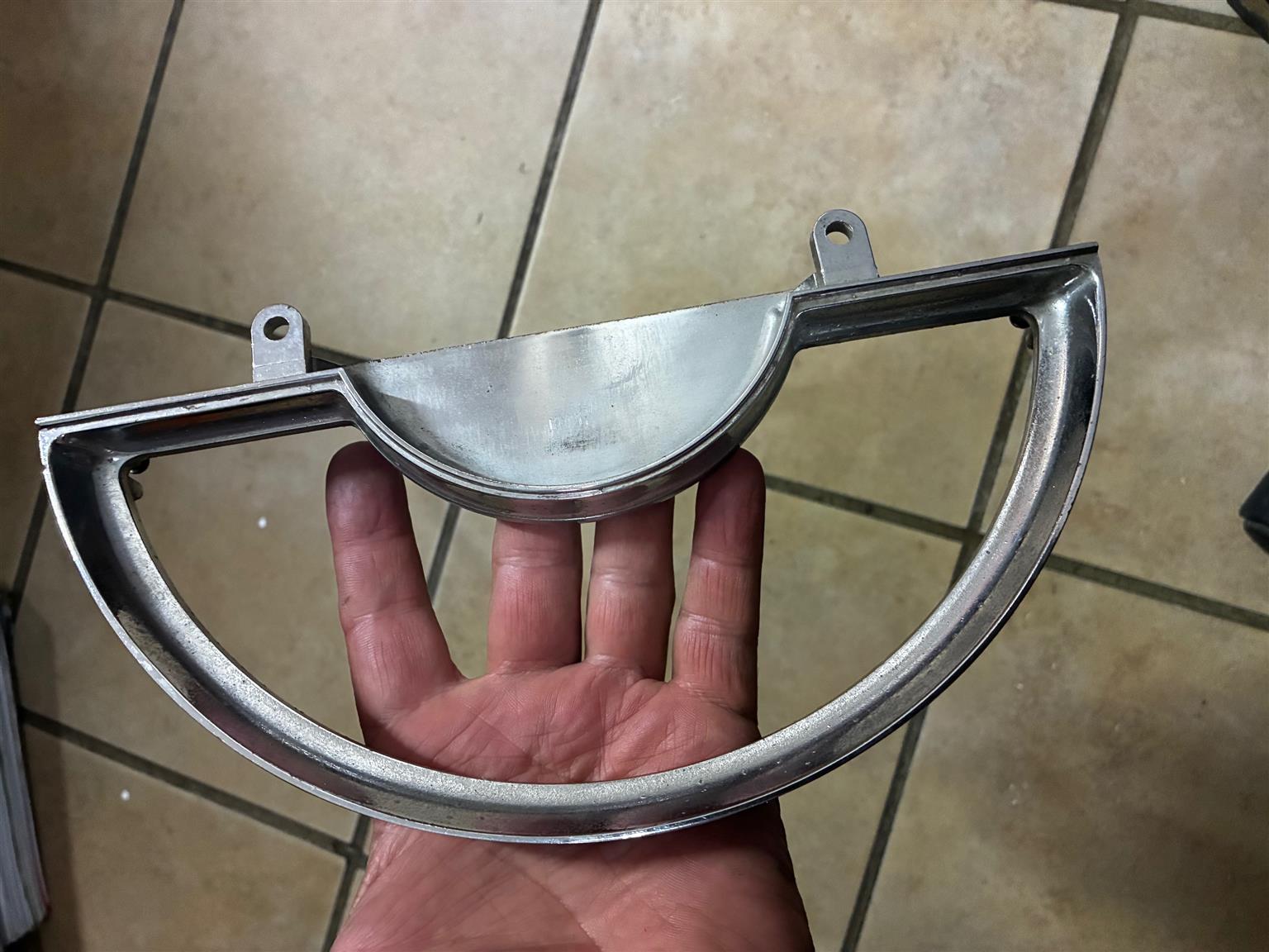 Corvette C1 Bezel Speedo Chrome OE Original. - Private Seller