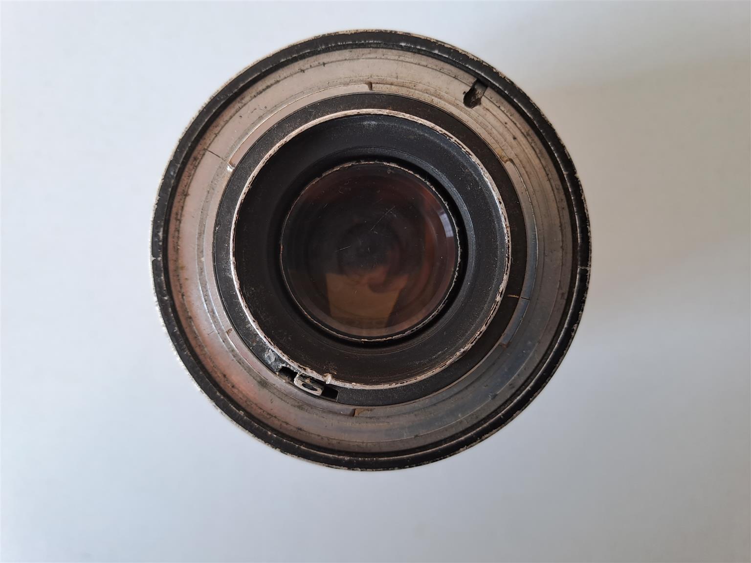 Camera Lense Nippon Kogaku Japan No.122310 NIKKOR -P Auto 1:25 f=10.5cm.