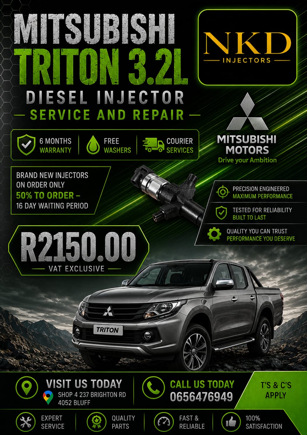 Fix_Your_Mitsubishi_Triton_3.2L_Diesel_Injectors_With_NKD - Private Seller Fix_Your_Mitsubishi_Triton_3.2L_Diesel_Injectors_With_NKD - Private Seller