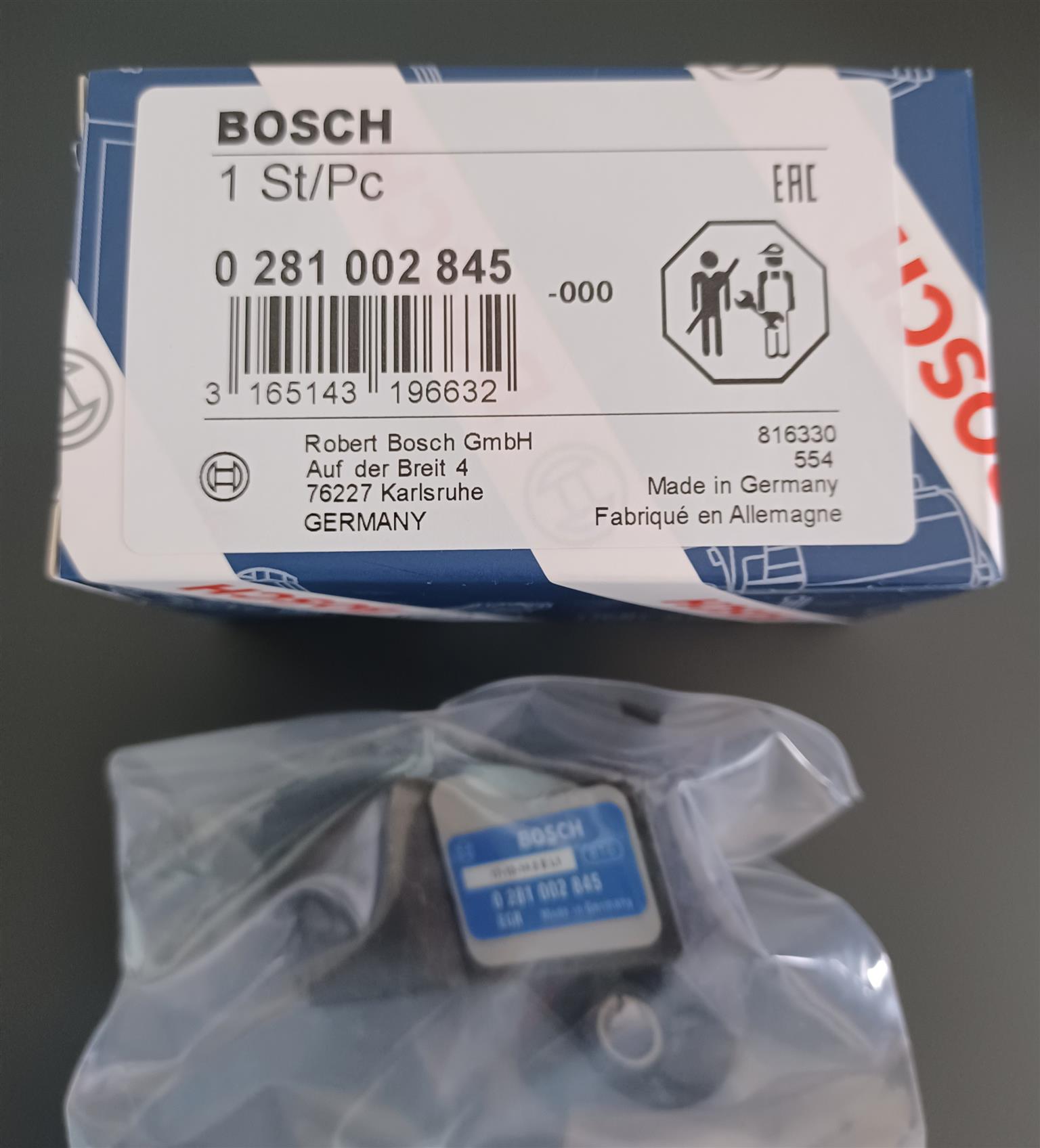 Bosch MAP sensor 0281002845 - Private Seller Bosch MAP sensor 0281002845 - Private Seller