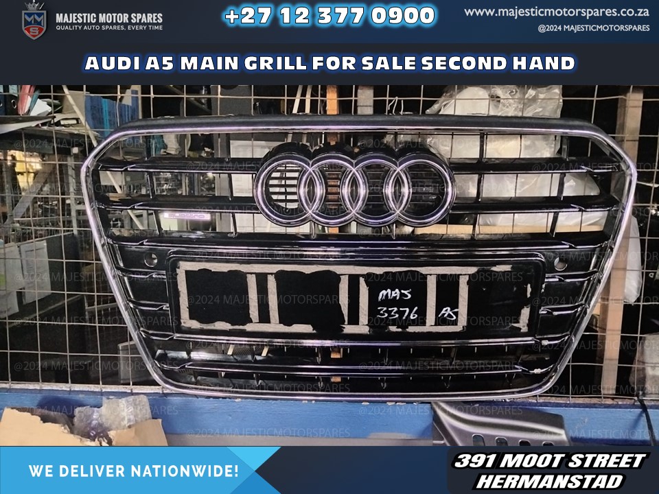 Second-Hand Audi A5 Main Grill for Sale - Private Seller Second-Hand Audi A5 Main Grill for Sale - Private Seller