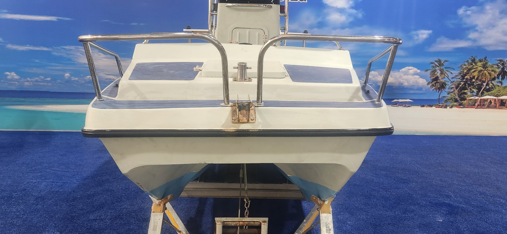 T CAT 16,6 CC ON TRAILER 2 X 60 HP YAMAHA