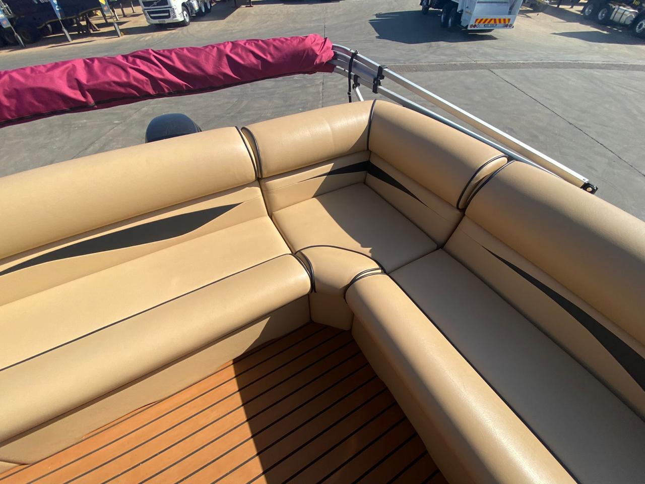 Aluminium Pontoon with 4 stroke
