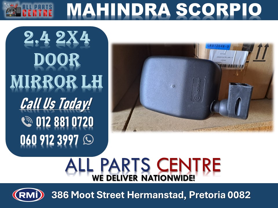 Mahindra Bolero 2.5 2×4 door mirror for sale Mahindra Bolero 2.5 2×4 door mirror for sale
