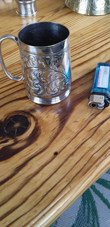 Silver Coffee Mug Silver Coffee Mug