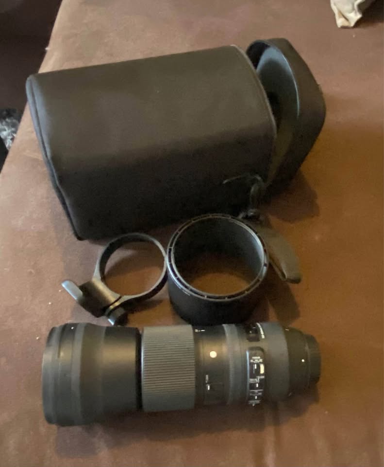 Sigma lens 150-600 mm F5-6.3 DG