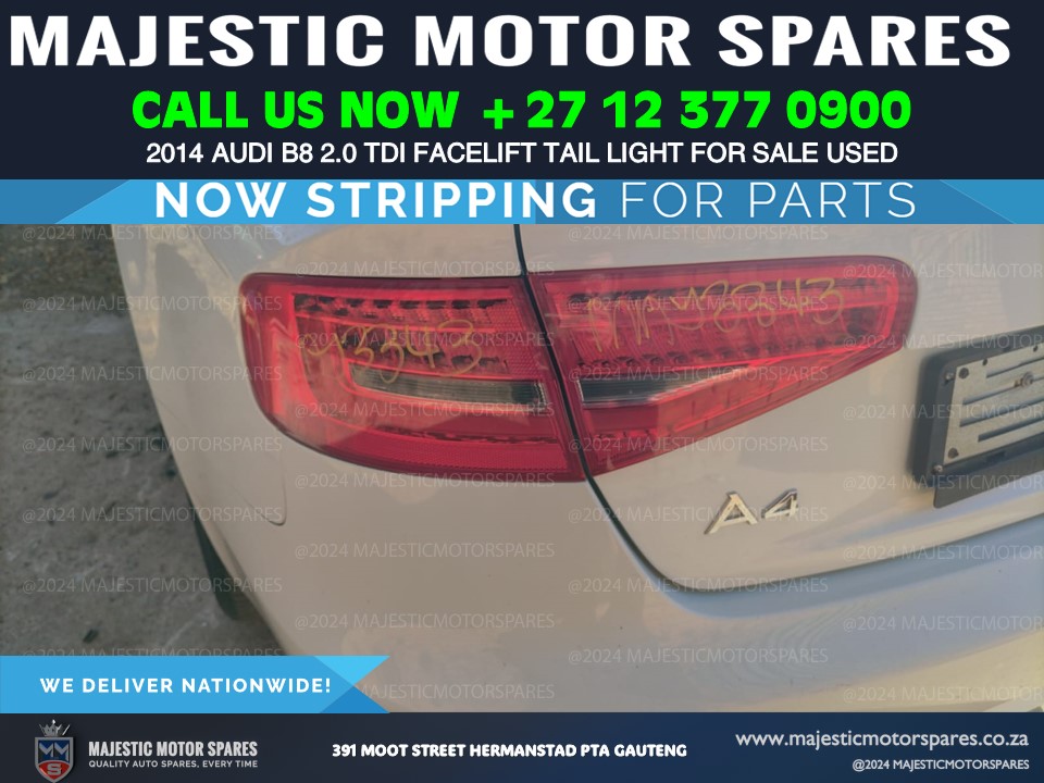 2014 Audi Facelift B8 2.0 TDI Second Hand LED Tail Lights for Sale! - Private Seller 2014 Audi Facelift B8 2.0 TDI Second Hand LED Tail Lights for Sale! - Private Seller