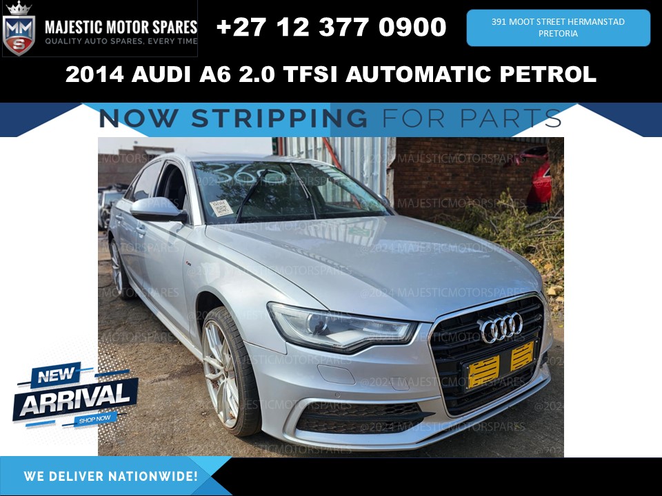 2014 Audi A6 2.0 TFSI Automatic Petrol Stripping for Spares - Private Seller 2014 Audi A6 2.0 TFSI Automatic Petrol Stripping for Spares - Private Seller