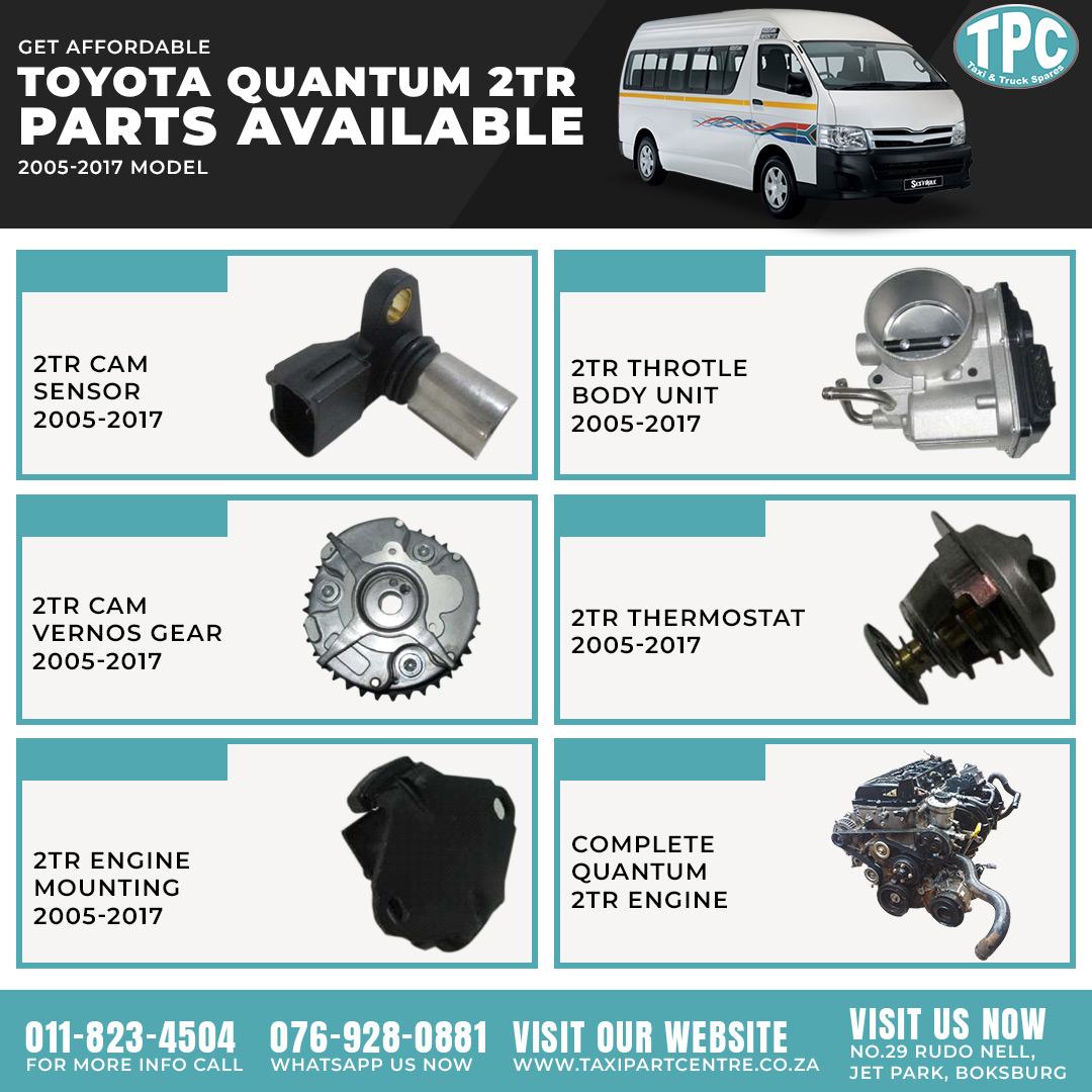 Toyota Quantum 2TR Engine 2005-2017 Model - Private Seller