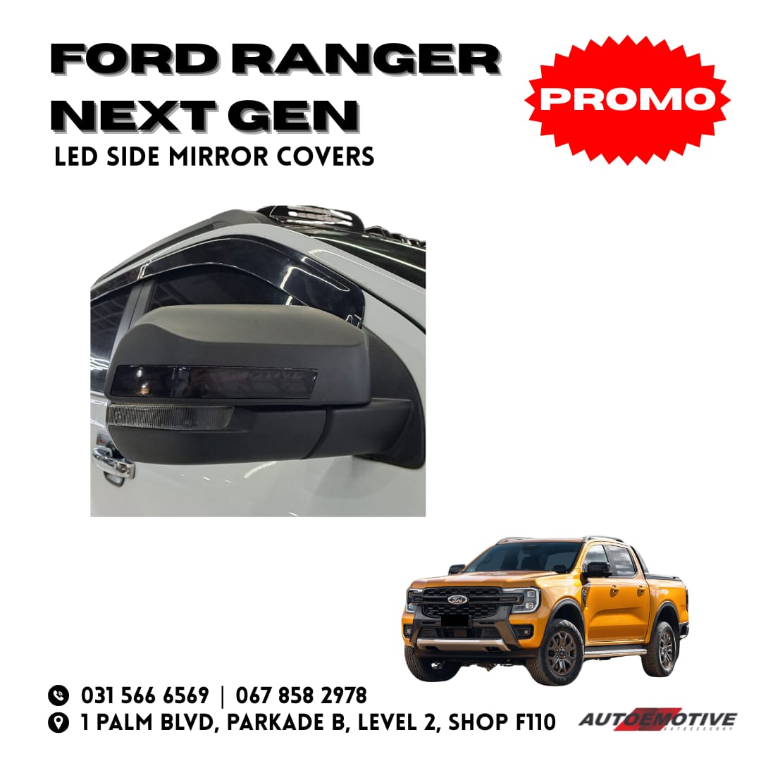 Ford Ranger Next Gen LED Side Mirrors - Private Seller Ford Ranger Next Gen LED Side Mirrors - Private Seller