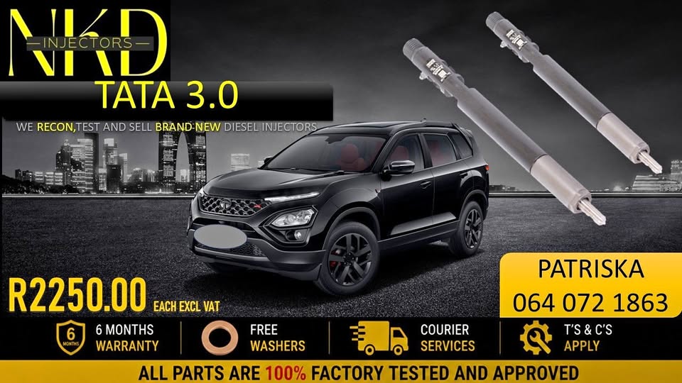 TATA 3.0 -Diesel injectors- For Sale - Nationwide - Private Seller TATA 3.0 -Diesel injectors- For Sale - Nationwide - Private Seller