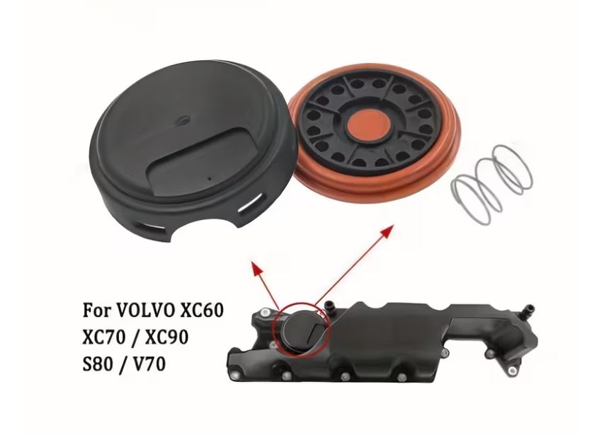 PCV Valve Diaphragm Cover with Membrane Kit for VOLVO - Private Seller